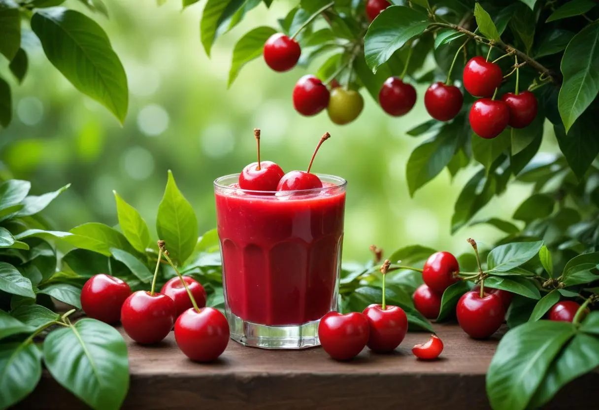Acerola gravid – så här enkel nyttighet ger energi! illustration