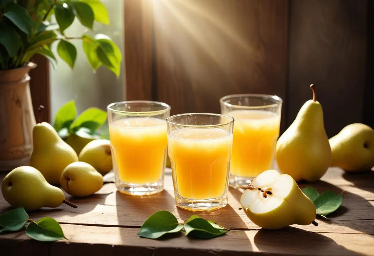 Päronjuice – en smakfull uppfriskning du måste prova! illustration